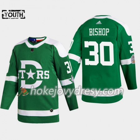 Dětské Hokejový Dres Dallas Stars Ben Bishop 30 Adidas 2020 Winter Classic Authentic